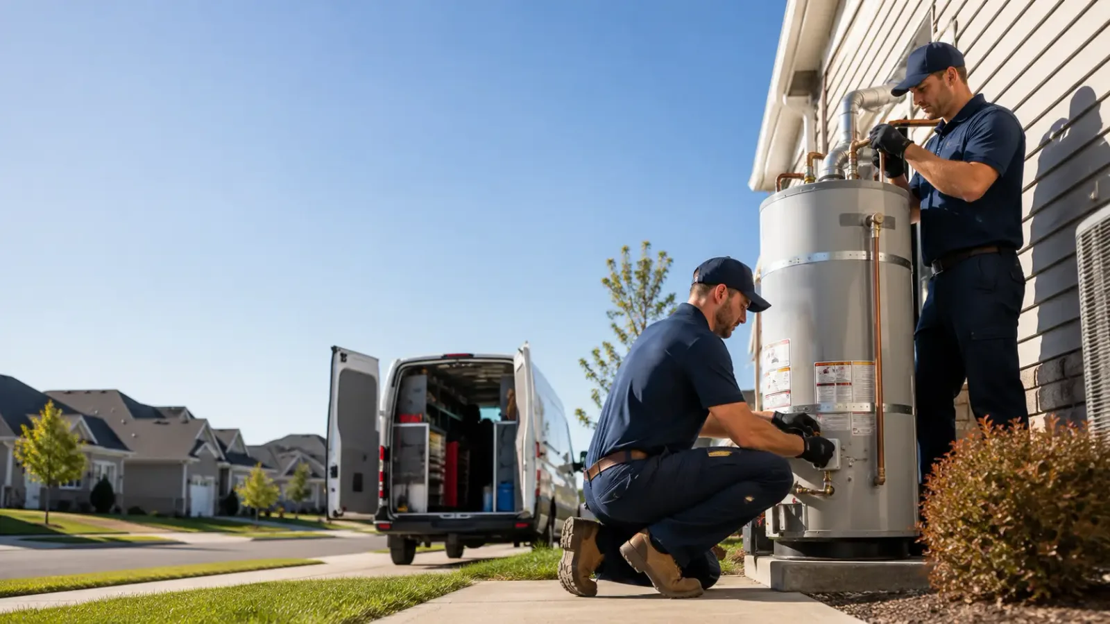 Water Heater Installation in Martinsville, IL